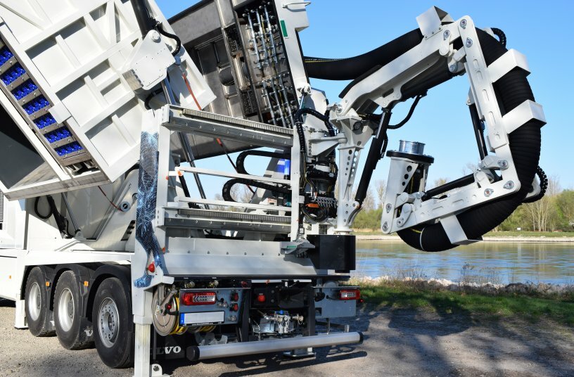 MTS EVOSLIDE-Kraftarm<br>BILDQUELLE:  MTS Mobile Tiefbau Saugsysteme GmbH