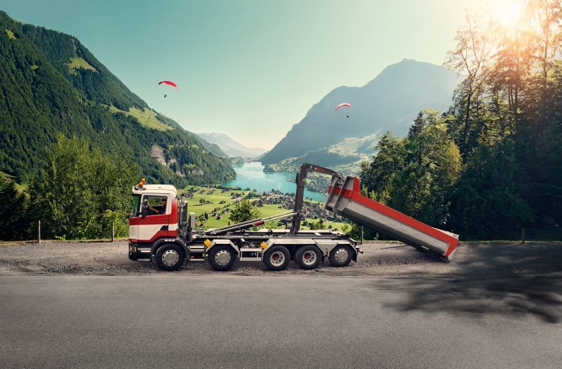 MULTILIFT Ultima in Lungern<br>IMAGE SOURCE: Cargotec Corporation; Hiab