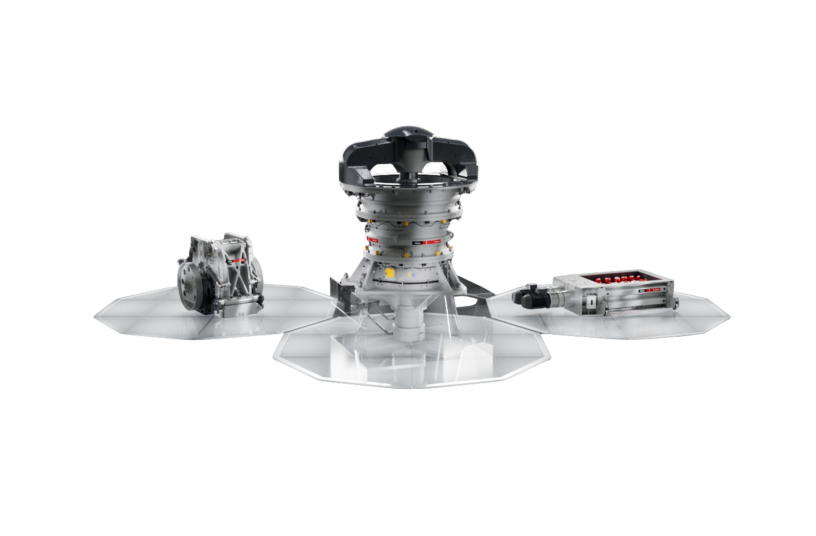 Metso crushers<br>IMAGE SOURCE: Metso