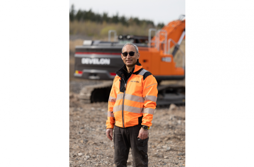 Giuseppe Santo, Field Product Manager South Europe at Develon<br>IMAGE SOURCE: Giuseppe Santo, HD Construction Equipment Develon Europe s.r.o.