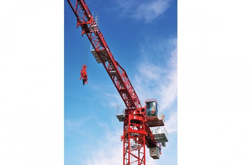 New MDT 489 topless crane <br> Image source: MANITOWOC COMPANY, INC. 