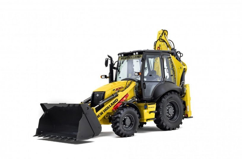 New Holland raises the bar on performance and comfort with the new D Series Backhoe Loader<br>IMAGE SOURCE: New Holland Agriculture Europe