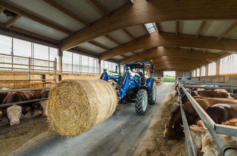New Holland T5 S<br>IMAGE SOURCE: New Holland Agriculture, CNH Industrial NV
