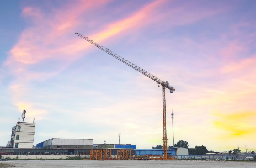 Potain MCT 105 Topless-Turmdrehkran<br>BILDQUELLE: MANITOWOC COMPANY, INC.