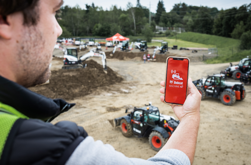 New Remote Engine DisableEnable feature for Bobcat Machine IQ System<br>IMAGE SOURCE: Doosan Bobcat EMEA