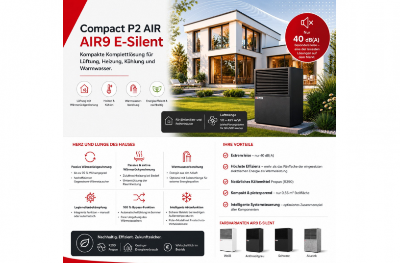 Nilan GmbH - AIR9 E-Silent<br>BILDQUELLE: Nilan GmbH