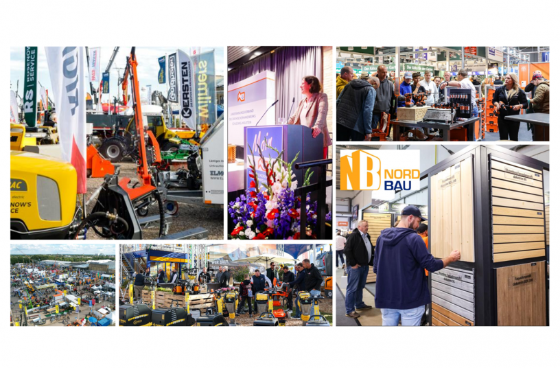 Mit NordBau und CONBAU 2026 fit für die Zukunft: Holzbau & Energie, Handwerk & Wohnungsbau – plus vielseitiges Kongressprogramm<br>BILDQUELLE: Holstenhallen Neumünster GmbH