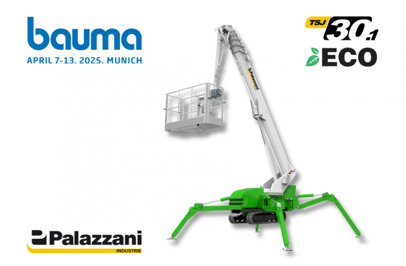 Palazzani al Bauma<br>IMAGE SOURCE: Palazzani Industrie S.p.A.