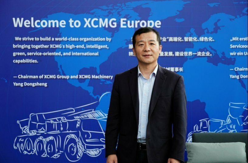 XCMG Li Zhen<br>IMAGE SOURCE: XCMG European Sales and Services GmbH