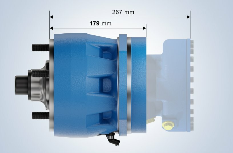 MPR Performance radial piston motor<br>IMAGE SOURCE: Bosch Rexroth AG