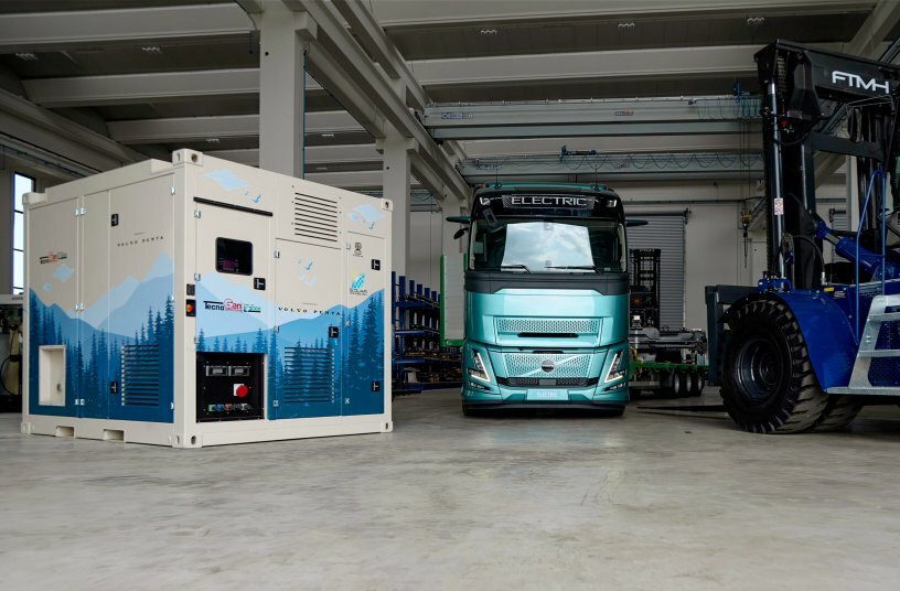 Volvo Penta has adapted its electromobility platform into energy dense battery systems for energy storage for multiple BESS applications.<br>IMAGE SOURCE: Volvo Penta