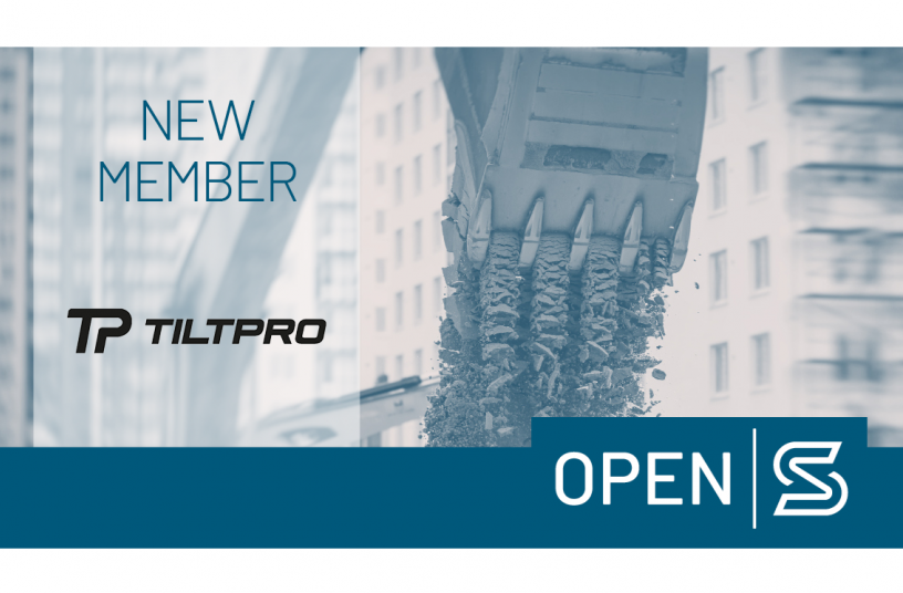 Excavator attachments manufacturer TILTPRO Corp. joins the Open-S Alliance<br>IMAGE SOURCE: Steelwrist AB; Open-S Alliance AB