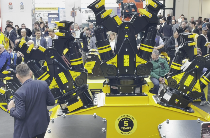 MB Crusher revealed new demolition pulverizers<br>IMAGE SOURCE: MB Crusher