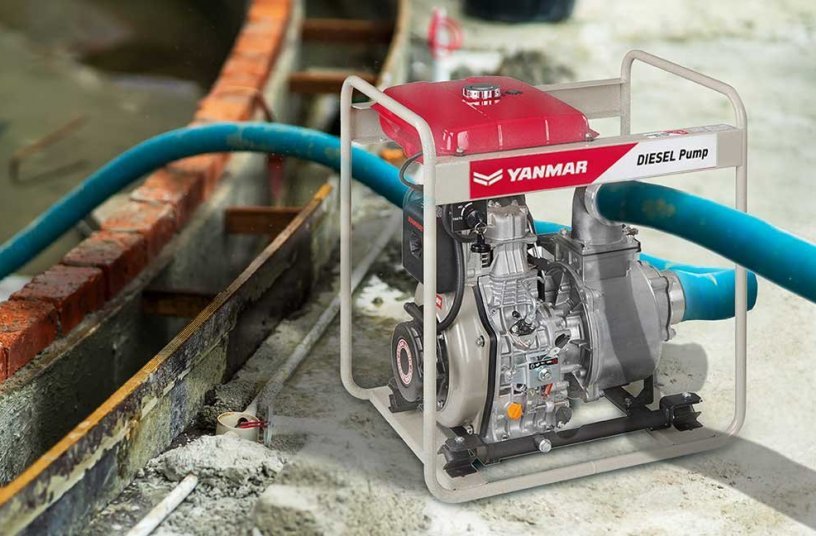 Yanmar Launches New Range of Portable Diesel Water Pumps<br>IMAGE SOURCE: Yanmar Europe BV