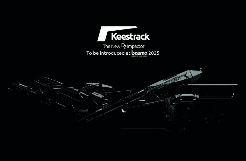 R2 wird auf der Bauma enthüllt<br>BILDQUELLE: Keestrack