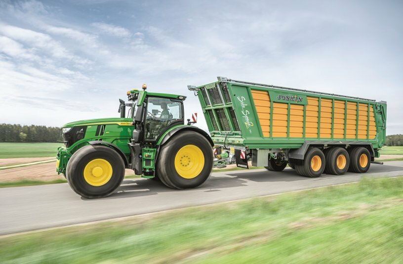 John Deere 6R-Traktoren<br>BILDQUELLE:  John Deere Walldorf GmbH & Co. KG