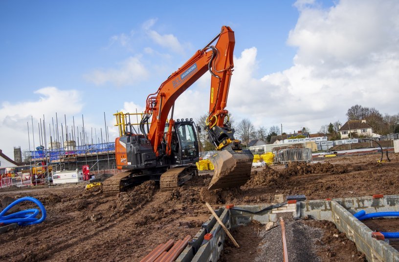 Nothing comes close to Zaxis excavators for BCL Groundworks, UK<br>IMAGE SOURCE: Hitachi Construction Machinery (Europe) NV