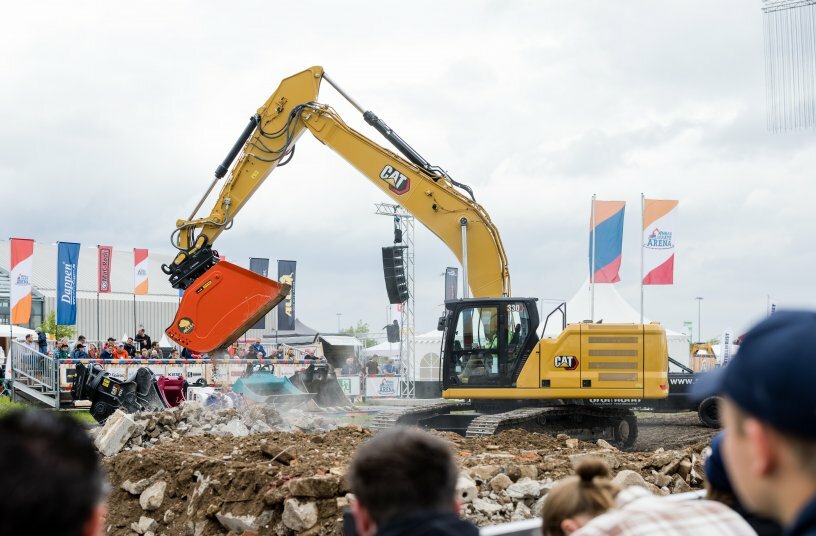 RecyclingAKTIV & TiefbauLIVE überzeugt einzigartiges Demonstrationsmesse-Format<br>BILDQUELLE: Messe Karlsruhe/ Jens Arbogast