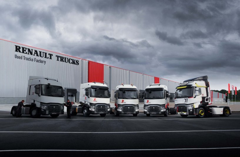 Die Used Trucks Kreislaufwirtschaft bei Renault Trucks <br> Bildquelle: Renault Trucks