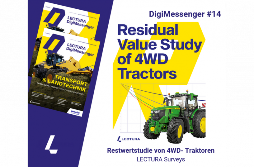 Restwertstudie von 4WD- Traktoren durch LECTURA<br>BILDQUELLE: Lectura Press
