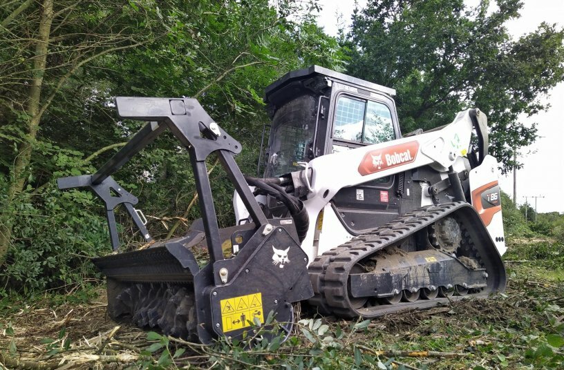 Rother Valley Tree Services Powers Ahead With Bobcat Loader<br>IMAGE SOURCE: Doosan Bobcat EMEA