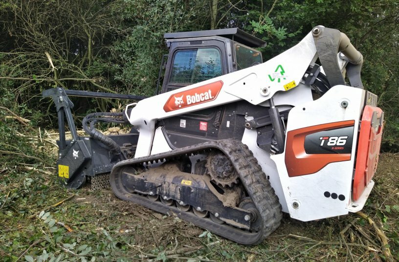 Rother Valley Tree Services Powers Ahead With Bobcat Loader<br>IMAGE SOURCE: Doosan Bobcat EMEA