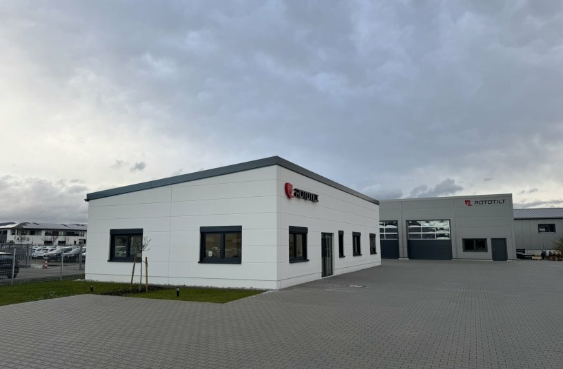 Der Sitz der Rototilt GmbH in Wörth an der Donau.<br>BILDQUELLE: Rototilt GmbH
