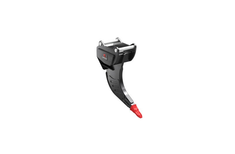 The new, shorter ripper tooth from Rototilt is now available for machines from 2 to 32 t. <br>Image source: Rototilt GmbH; Pressebüro Spoo </br> 