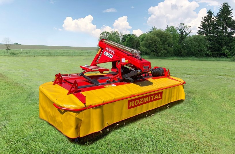 New SC-301R disc mower to be introduced at SIMA 2022<br>IMAGE SOURCE: Strojírny Rožmitál, s.r.o.
