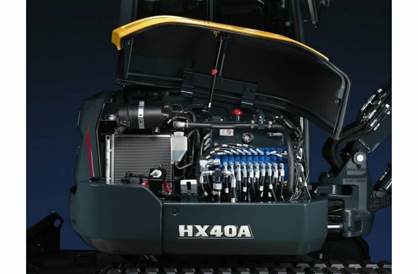 HD Hyundai HX40 A<br>IMAGE SOURCE: Hyundai Construction Equipment Europe