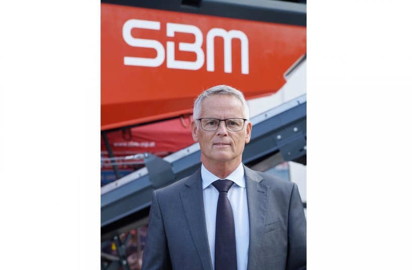 SBM-Geschäftsführer Erwin Schneller.<br>BILDQUELLE: SBM Mineral Processing