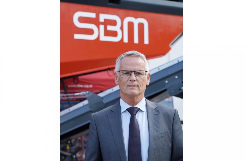 SBM Managing Director Erwin Schneller. <br>IMAGE SOURCE: SBM Mineral Processing