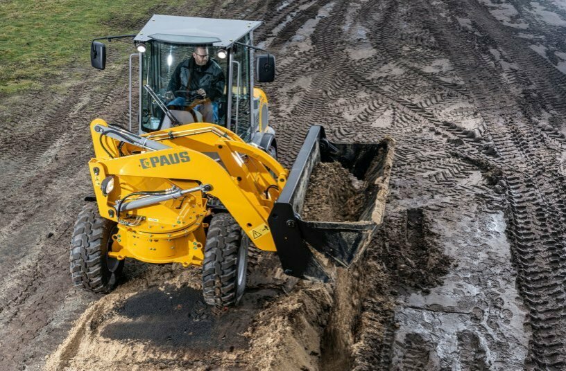 Construction Machinery – Telescopic swing loader TSL 9088 PRO with a ...