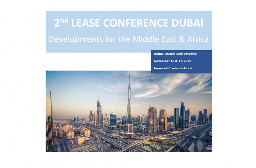 Lease Conference Dubai 2022 opens its doors! <br>IMAGE SOURCE: Invigors EMEA, part of The Alta Group