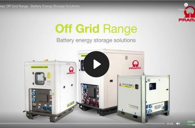 Pramac Off Grid Range - Battery Energy Storage Solutions <br>IMAGE SOURCE: Pramac