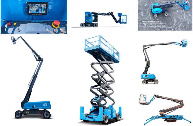 Sinoboom präsentiert neue Arbeitsbühnen und Innovationen auf der bauma 2025<br>BILDQUELLE: Sinoboom