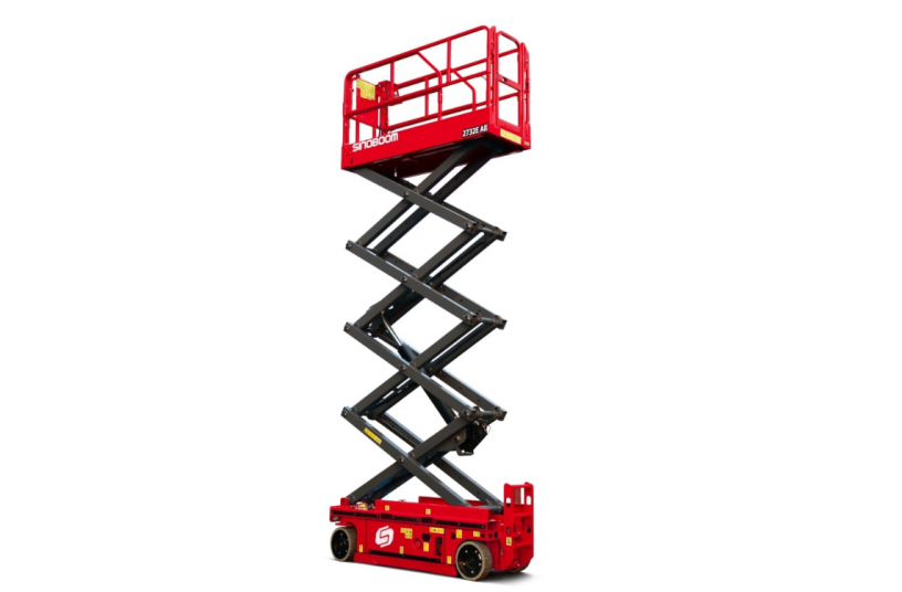Sinoboom all-electric 2732E ALL scissor lift<br>IMAGE SOURCE: Sinoboom