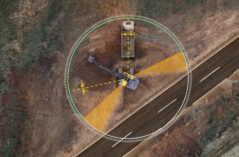 Automated grading for double the productivity <br> Image source: Volvo Construction Equipment