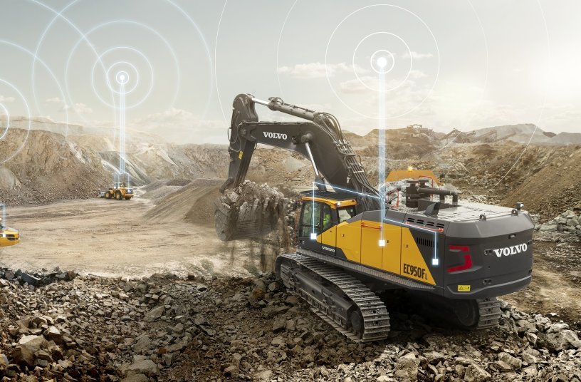 Stay on top of fleet management  <br> Image source: Volvo Construction Equipment
