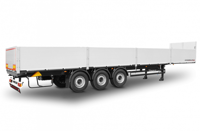 Schwarzmüller 3-axle tele-semi-trailer<br>IMAGE SOURCE: Wilhelm Schwarzmüller GmbH
