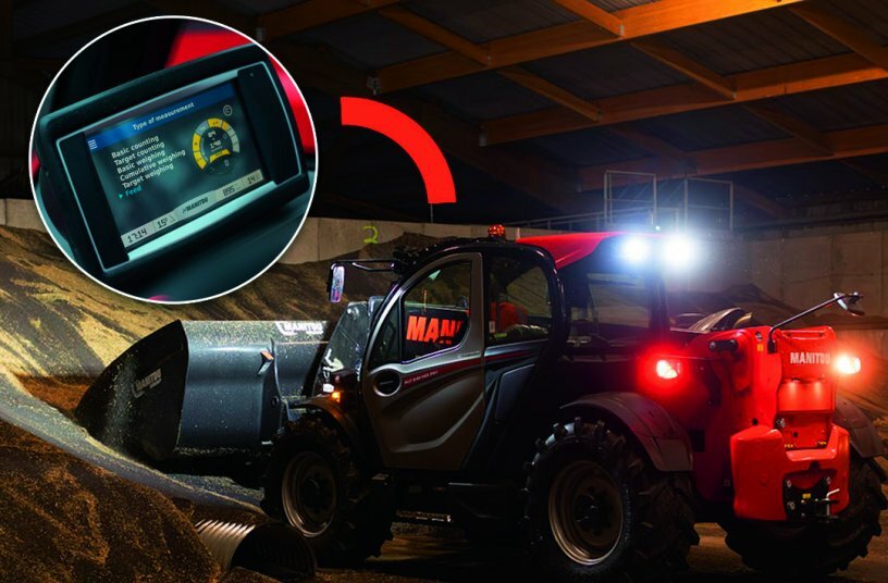 Smart weighing system Manitou<br>IMAGE SOURCE: Manitou Deutschland GmbH