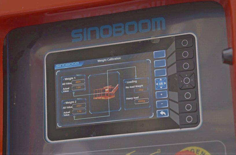 Sinoboom SmartHub Screen<br>IMAGE SOURCE: Sinoboom