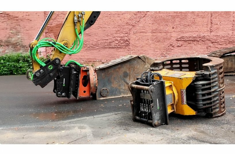SQ Auto Connection System With Demolition Tools<br>BILDQUELLE: Steelwrist AB