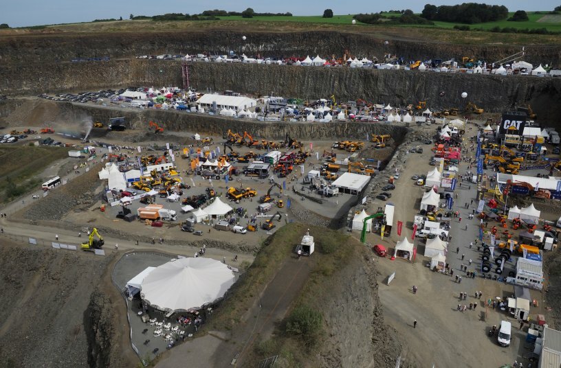 Impressive scale: The steinexpo 2023 site <br>IMAGE SOURCE: GEOPLAN GMBH