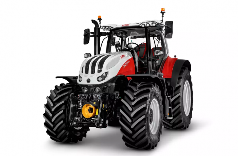 STEYR 6340 Terrus CVT tractor<br>IMAGE SOURCE: STEYR Traktoren