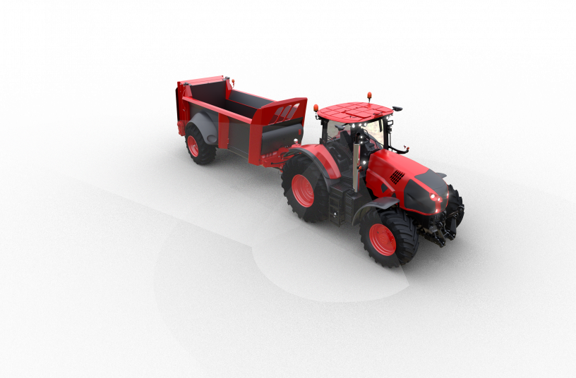Stoneridge - MirrorEye - Tractor<br>IMAGE SOURCE: Stoneridge