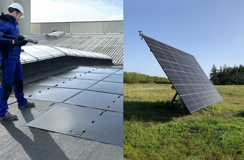 PV-Leichtmodule für traglastbeschränkte Dächer<br>BILDQUELLE: SunOyster Systems GmbH