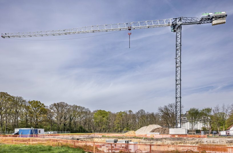ABHR erects first-ever Raimondi T187 flat-top in Europe<br>IMAGE SOURCE: Raimondi Cranes SpA