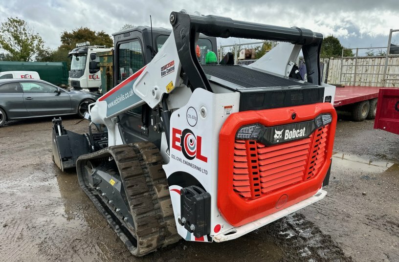 New Bobcat Track Loaders and Graders at ECL Civil Engineering<br>IMAGE SOURCE: Doosan Bobcat EMEA