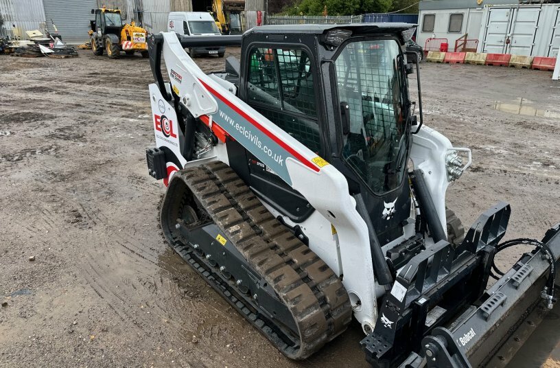 New Bobcat Track Loaders and Graders at ECL Civil Engineering <br>IMAGE SOURCE: Doosan Bobcat EMEA